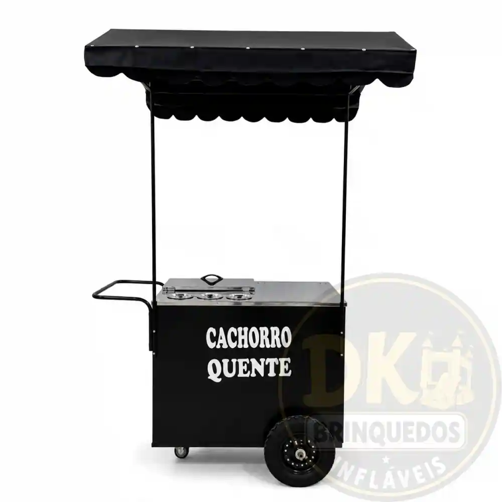 Carrinho de Cachorro-Quente Profissional